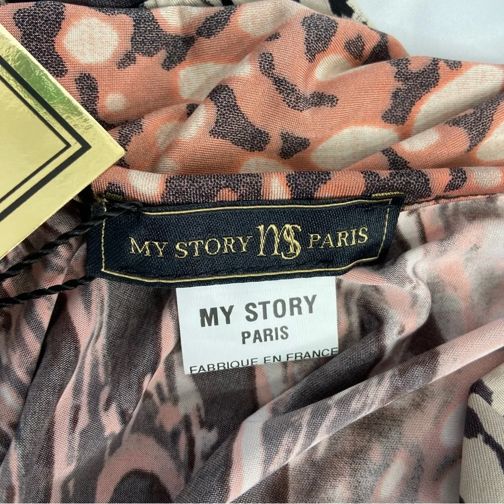 My Story MS Paris Asymmetrical Top NWT